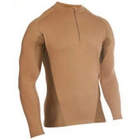 BLACKHAWK ENGINEERED FIT SHIRT, ДЛ/Р, 1/4молн, ЦВЕТ: COYOTE