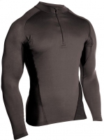 BLACKHAWK ENGINEERED FIT SHIRT, ДЛ/Р, 1/4молн, ЦВЕТ: BLACK