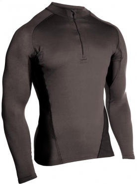 BLACKHAWK ENGINEERED FIT SHIRT, ДЛ/Р, 1/4молн, ЦВЕТ: BLACK