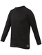 КОФТА TRU-SPEC POLYPROPYLENE CREWNECK TOP, 100% POLYPROPYLENE THERMAL FLEECE, ЧЕРНЫЙ 